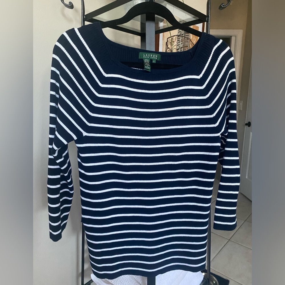 Ralph Lauren boat neck light sweater
